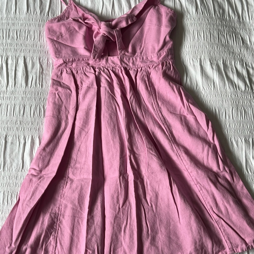 Pink Sleeveless Dress